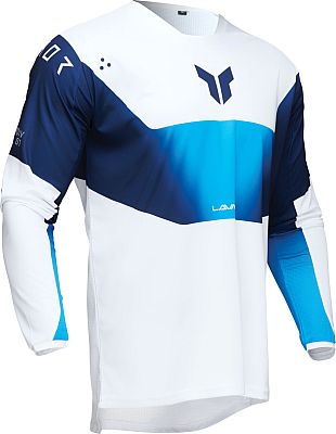 Thor Launchmode Storm, Trikot - Weiß/Blau - L von Thor