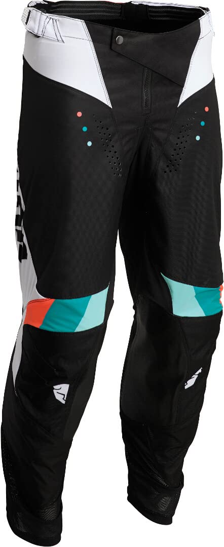 Thor Pulse React Motocross Hose Weiß/Schwarz 30 von Thor