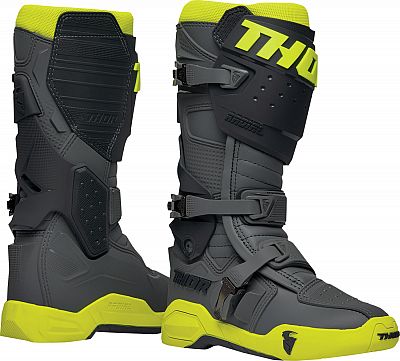 Thor Radial MX, Stiefel - Grau/Neon-Gelb - 11 US von Thor