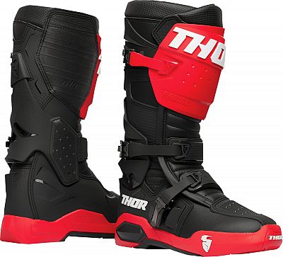 Thor Radial MX S23, Stiefel - Rot/Schwarz - 11 US von Thor