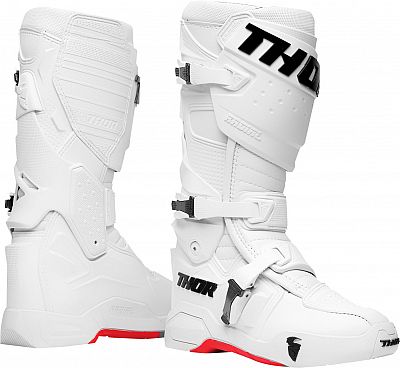 Thor Radial MX S23, Stiefel - Weiß/Weiß - 10 US von Thor