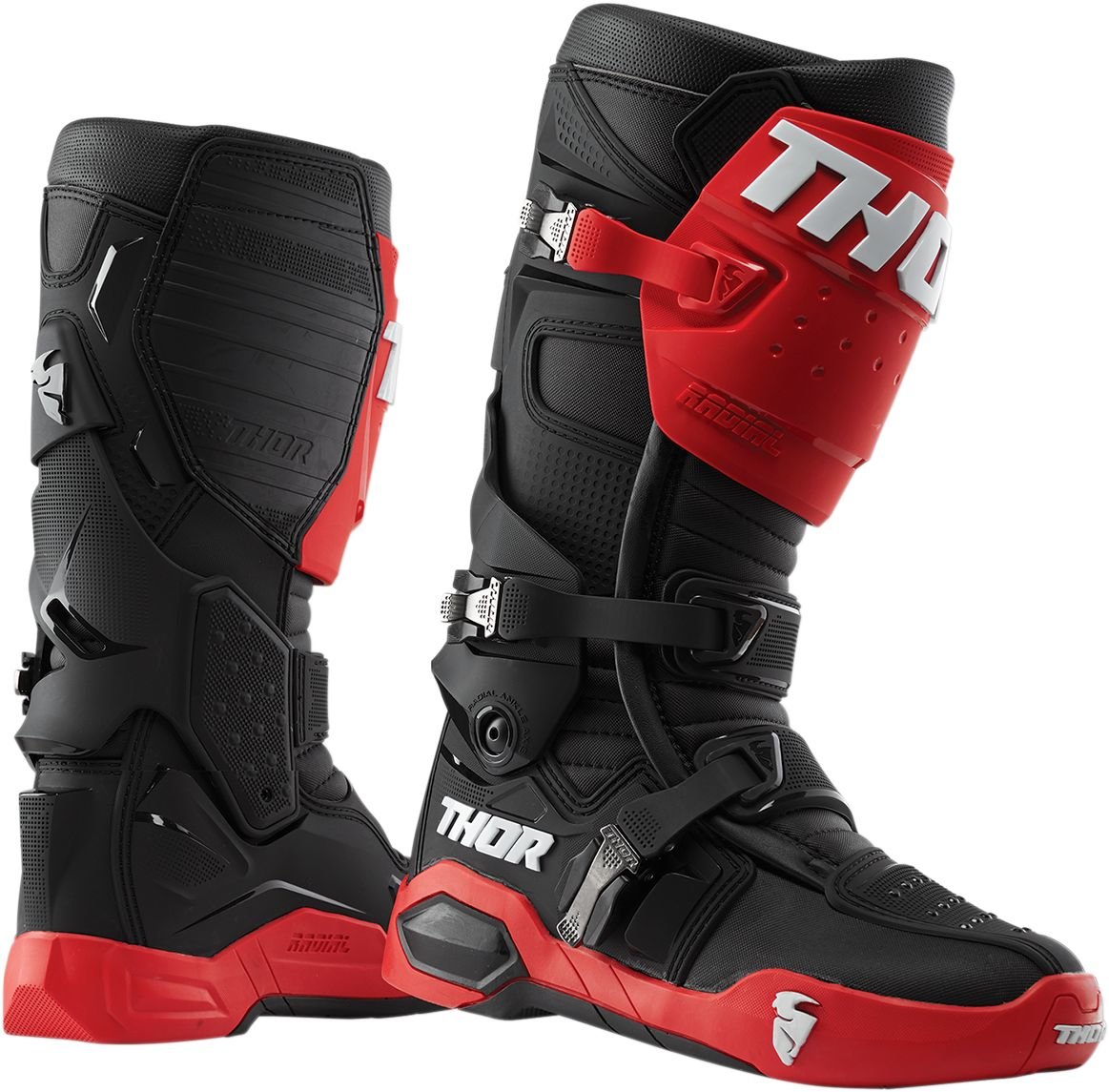 Thor Radial off -road boots red/black von Thor