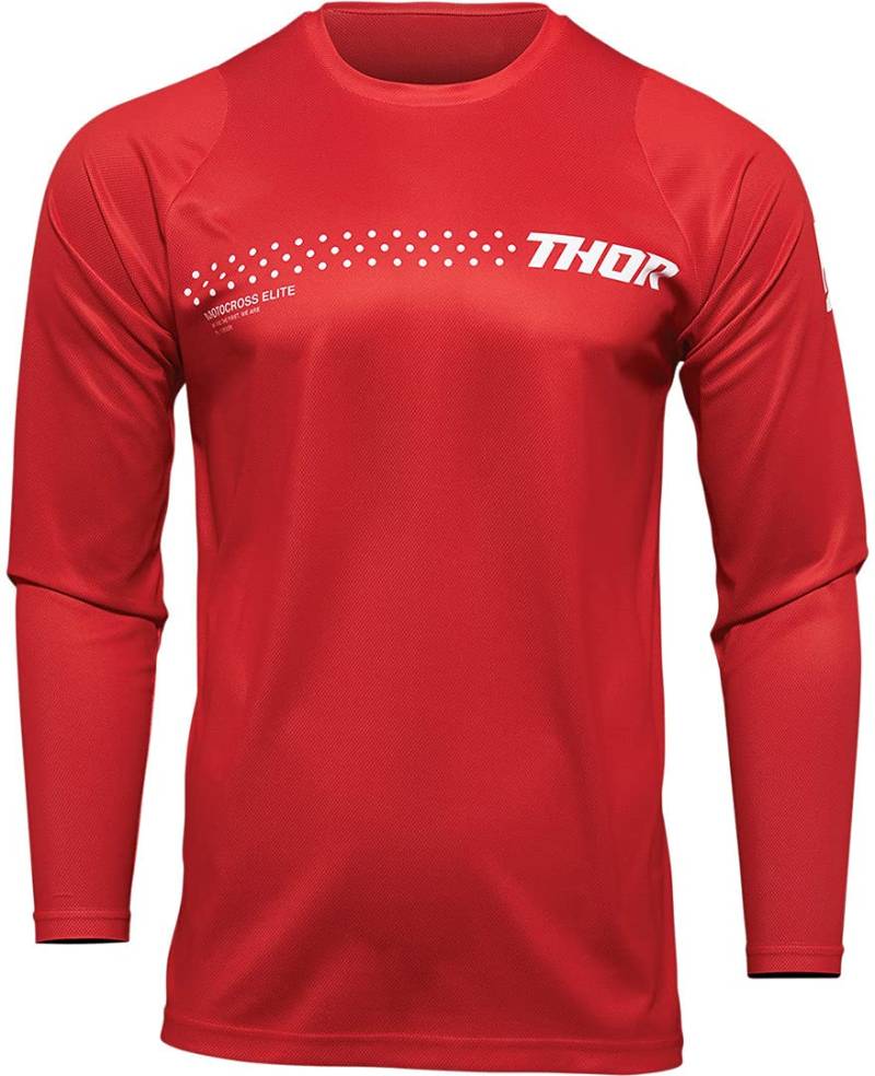 Thor Sector Minimal Motocross Jersey Rot L von Thor