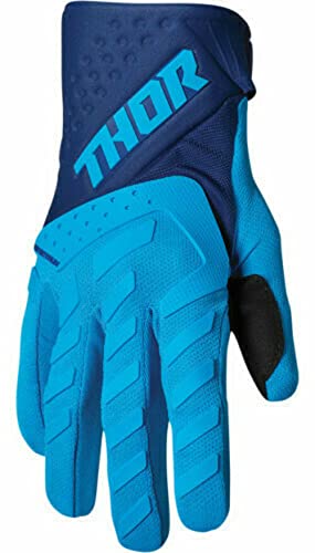 Thor Spectrum Handschuhe blau Motocross Offroad Enduro MTB Bike Quad ATV, Größe: L von Thor
