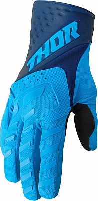 Thor Spectrum, Handschuhe Kinder - Blau/Dunkelblau - XS von Thor