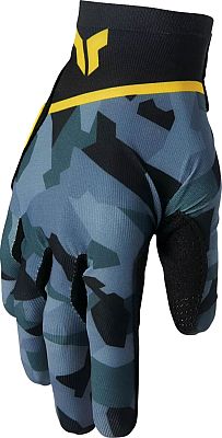 Thor Sportmode Shadow, Handschuhe Damen - Blau/Schwarz/Gelb - L von Thor