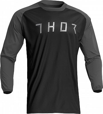 Thor Terrain, Trikot - Schwarz/Dunkelgrau - XL von Thor