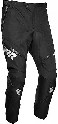 Thor Terrain S22, Textilhose in the boots - Schwarz/Weiß - 40 von Thor