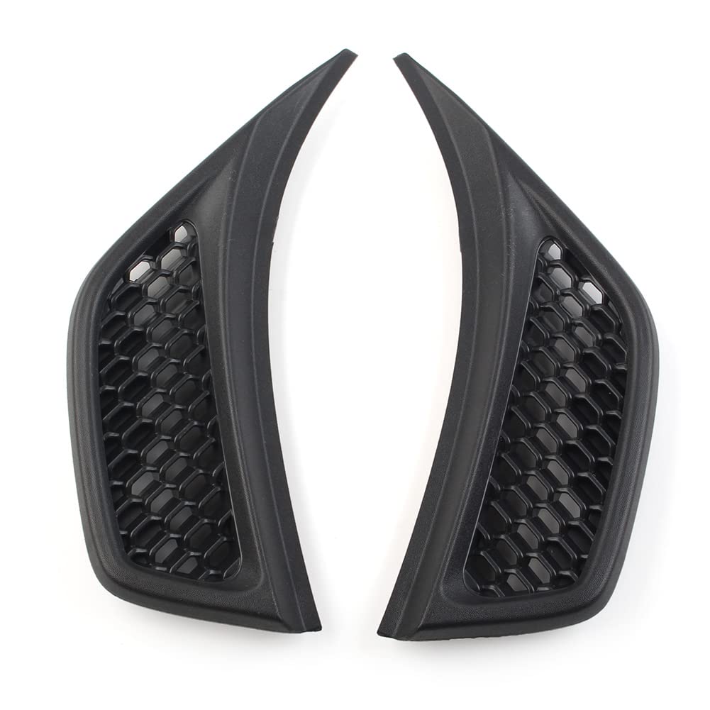 FSFY Auto Side Fender Air Vent Cover 68297665AE, 68297664AE, Schwarz Air Vent Fender Links & Rechts Kompatibel mit Jeep Wrangler JL 2018 2019 2020 2021 2022, Gladiator 20 2021 2022 FSFY Auto Side Fender Air Vent Cover 68297665AE, 68297664AE, Schwarz Air Vent Fender Links & Rechts Kompatibel mit Jeep Wrangler JL 2018 2019 2020 2021 2022, Gladiator 20 2021 2022 von Three T