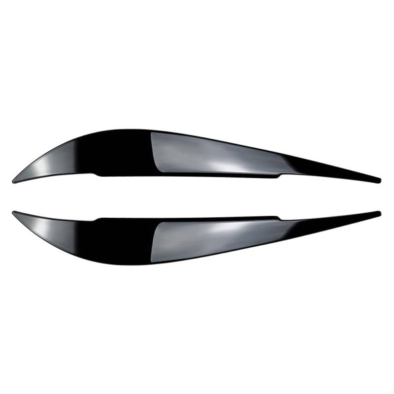 Three T FSFY Glänzend schwarze Frontscheinwerfer-Augenbrauenverkleidung, Scheinwerfer-Augenbrauen-Augenlid-Abdeckungsverkleidung für BMW 4er F32 F33 F36 2012–2020 von Three T