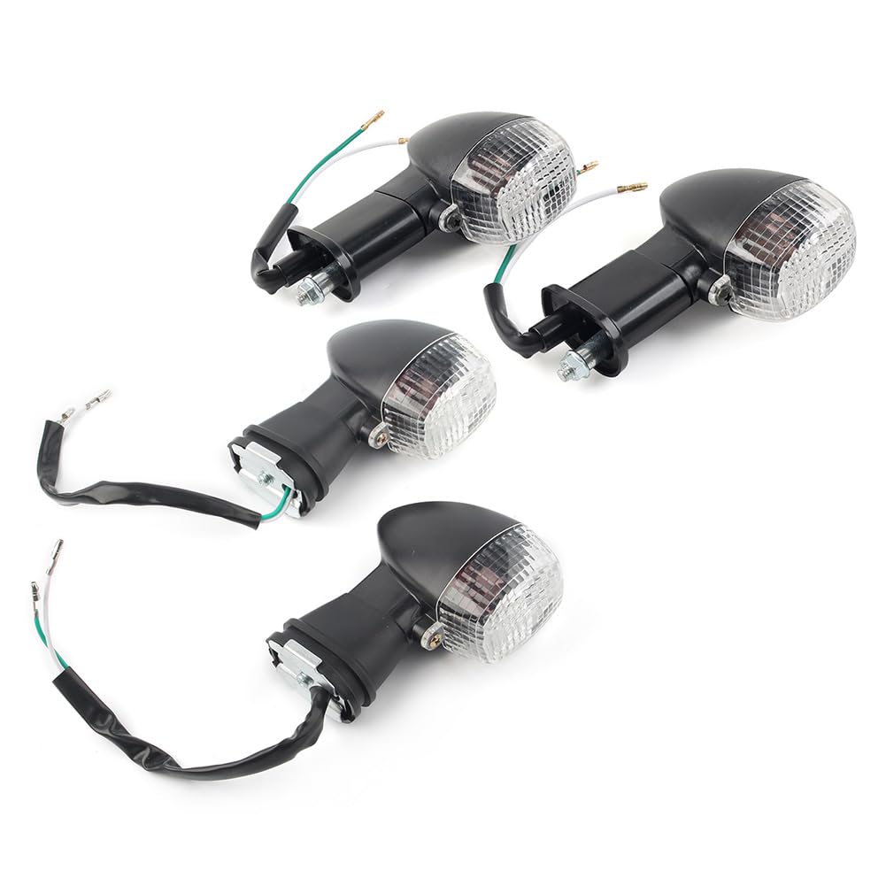 Three T FSFY Blinker-Kontrollleuchte vorne hinten für Kawasaki Ninja ZX12R ZX9R ZX7R ZX6R, klar Three T FSFY Blinker-Kontrollleuchte vorne hinten für Kawasaki Ninja ZX12R ZX9R ZX7R ZX6R, klar von Three T