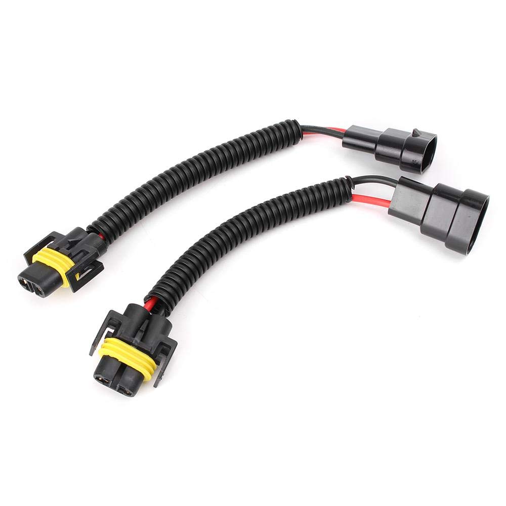 Three T Kabel Steckverbinder Kabelbaum Schnellverbinder Adapter 9006 to H11 für Scheinwerfer Nebelscheinwerfer von Three T