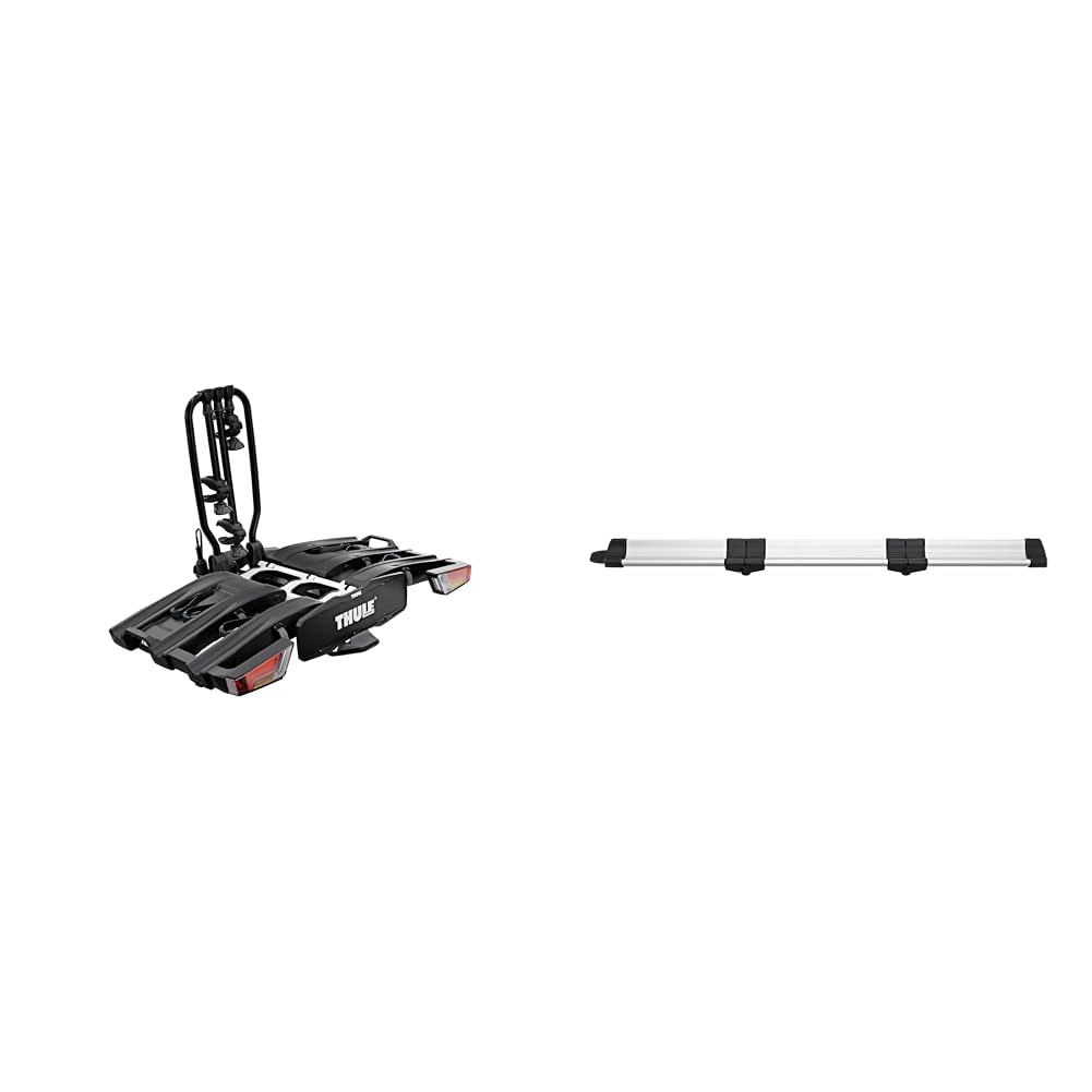 Thule EasyFold XT Fahrradträger für Anhängerkupplung 3 Fahrräder schwarz & Easyfold Xt Loading Ramp Laderampe Aluminium Aluminum One-Size Thule EasyFold XT Fahrradträger für Anhängerkupplung 3 Fahrräder schwarz & Easyfold Xt Loading Ramp Laderampe Aluminium Aluminum One-Size von Thule