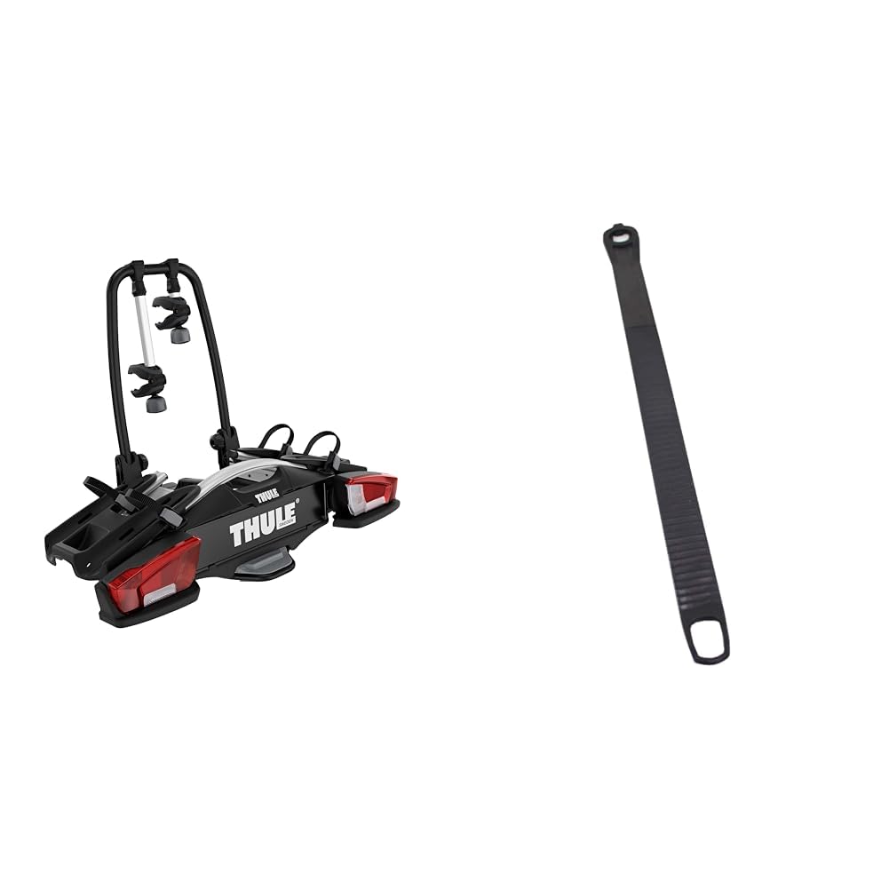 Thule VeloCompact Fahrradträger für Anhängerkupplung 2 Fahrräder & Wheel Strap G6, Schwarz, 39.5 cm Thule VeloCompact Fahrradträger für Anhängerkupplung 2 Fahrräder & Wheel Strap G6, Schwarz, 39.5 cm von Thule