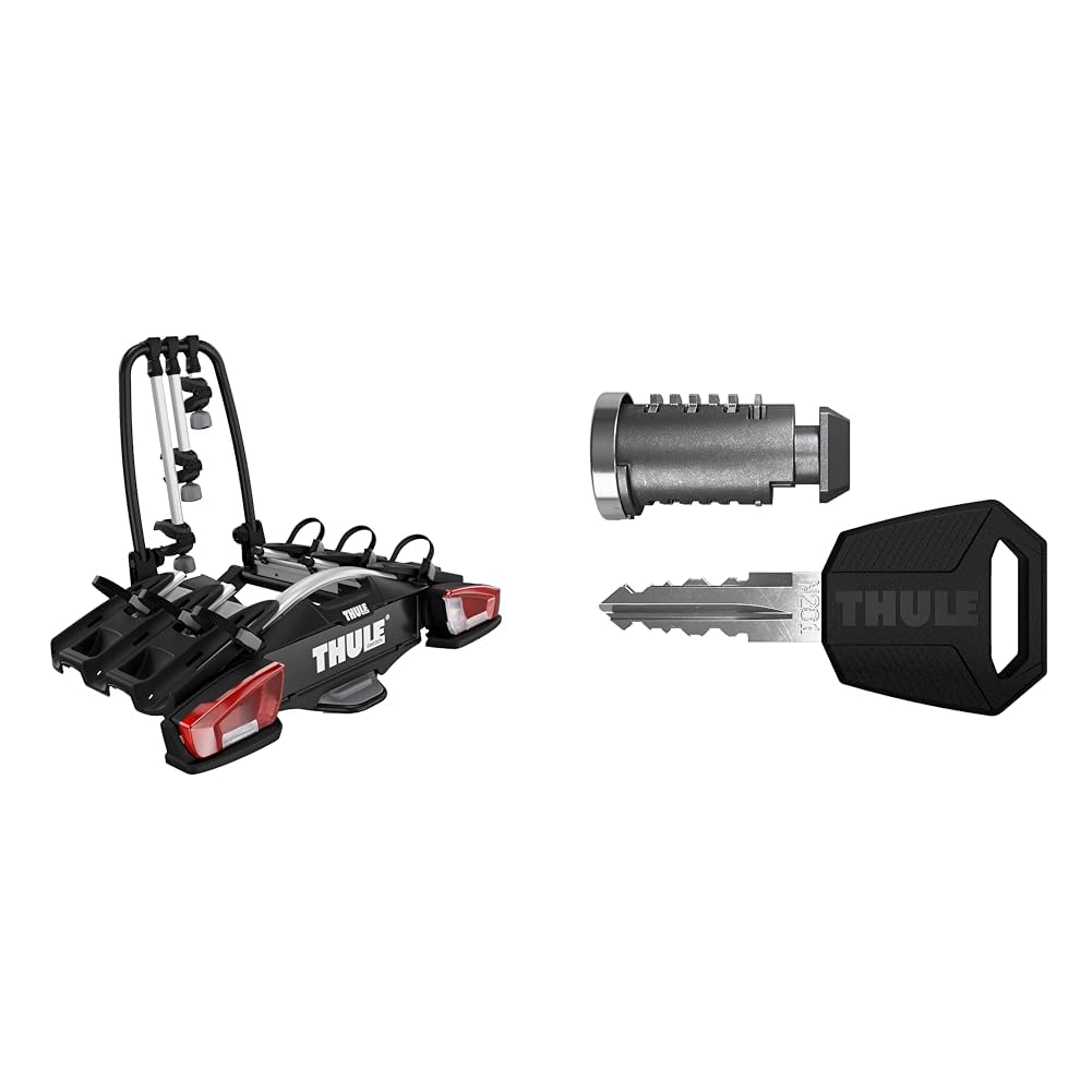 Thule VeloCompact Fahrradträger für Anhängerkupplung 3 Fahrräder & ONE Key 16 Packs (BOMBINES Mas Llave One Key System Thule VeloCompact Fahrradträger für Anhängerkupplung 3 Fahrräder & ONE Key 16 Packs (BOMBINES Mas Llave One Key System von Thule