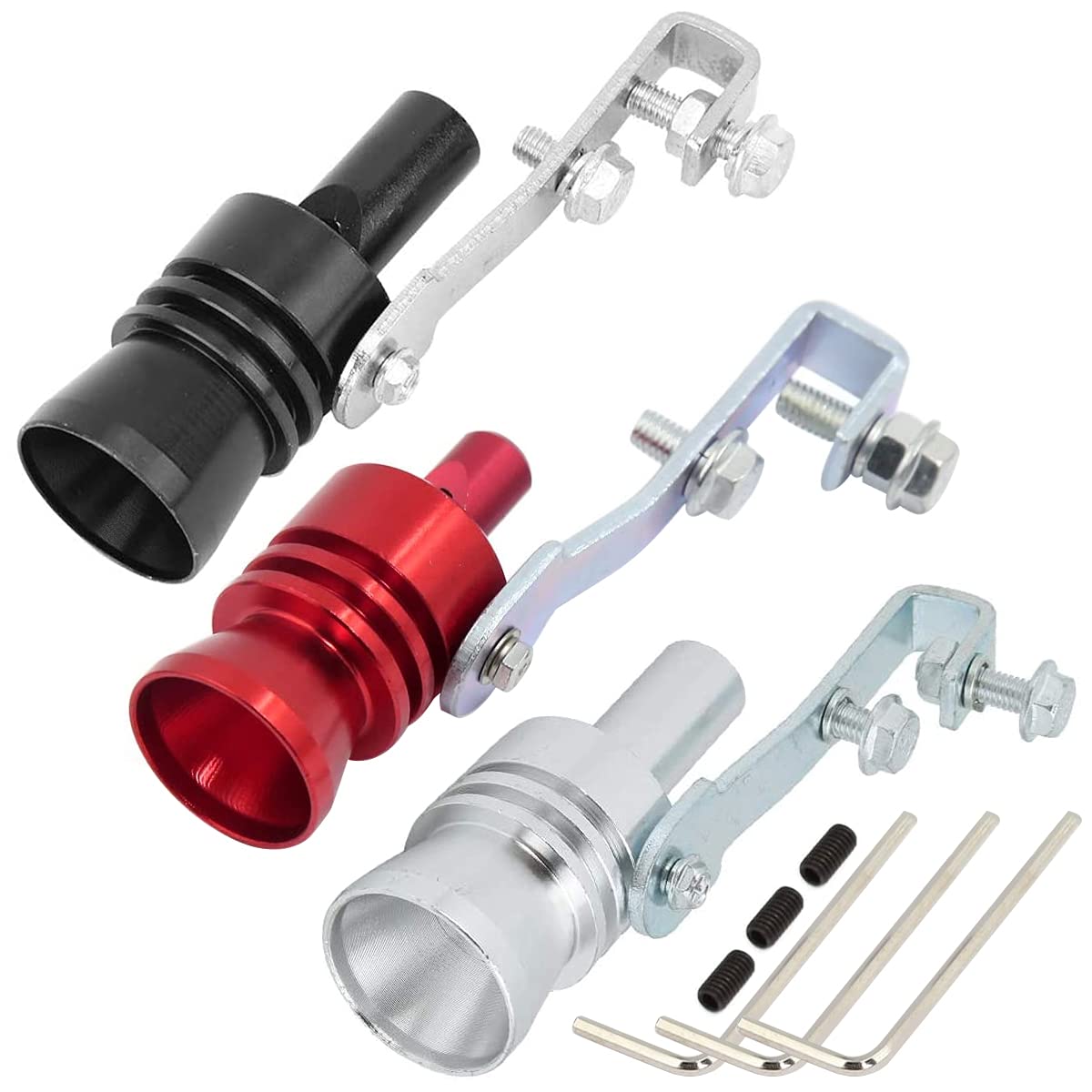 Turbo Sound Simulator Pfeife,Tianher 3 Stück Auspuff Pfeife Endrohr Blow off Ventil Aluminiumlegierung Auto Fahrzeug Automobile Modified Turbo Sound Tail Throat Whistle Rohr Abblasventil Simulator. Turbo Sound Simulator Pfeife,Tianher 3 Stück Auspuff Pfeife Endrohr Blow off Ventil Aluminiumlegierung Auto Fahrzeug Automobile Modified Turbo Sound Tail Throat Whistle Rohr Abblasventil Simulator. von Tianher