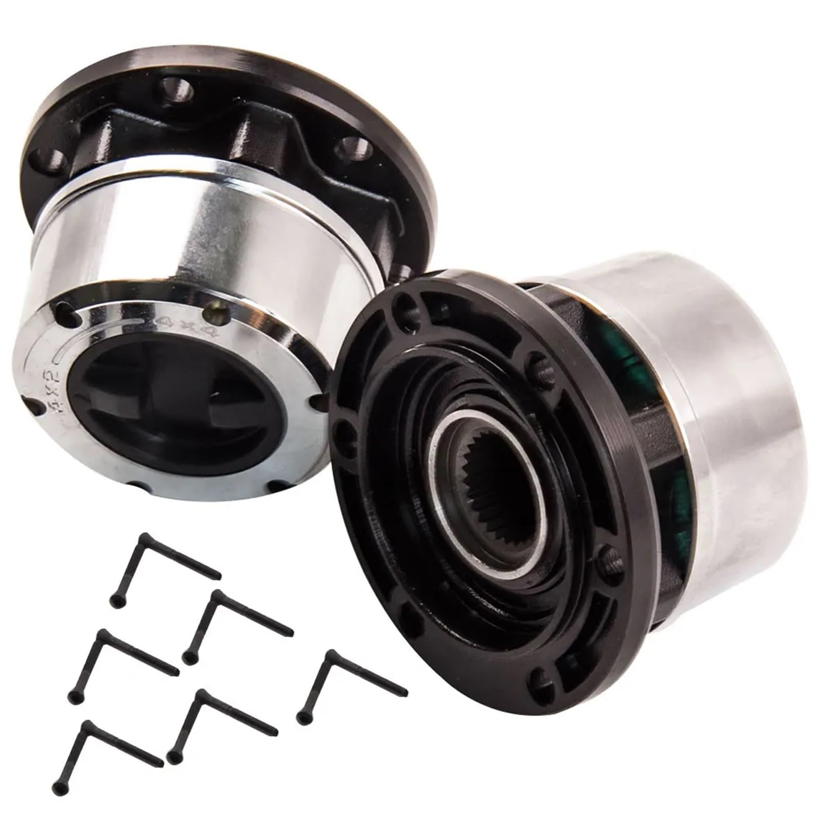 Passend for Suzuki Samurai for Geo Tracker, 26 Splines, 6 Bolzen, Freilauf, manuelle Verriegelung, Naben Passend for Suzuki Samurai for Geo Tracker, 26 Splines, 6 Bolzen, Freilauf, manuelle Verriegelung, Naben von Tianwu03
