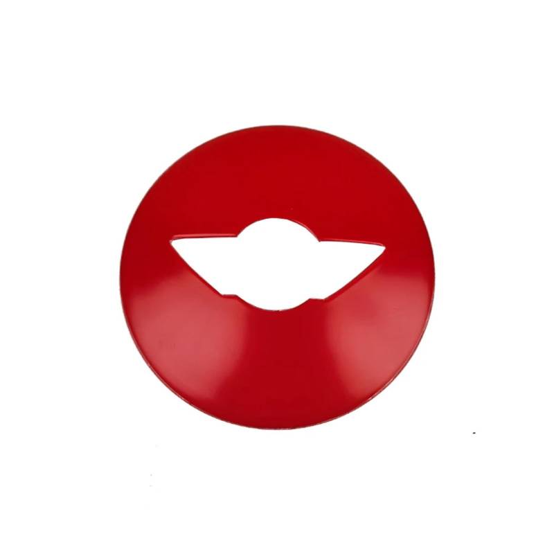 Tianwu03 Lenkradaufkleber for Mini Cooper Clubman F54 F55 F56 F57 F60 Countryman Autoaufkleber Autozubehör(Red,for F57) von Tianwu03
