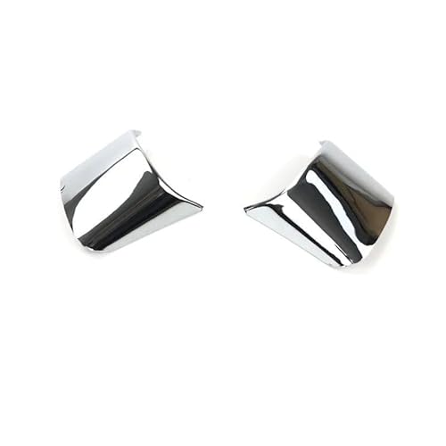 Tianwu03 Passend for Ford Focus 3 Mk3 2012–2014, Autozubehör, Lenkrad-Pailletten-Abdeckung, Aufkleber-Hülle(Trim 2pcs Chrome) von Tianwu03