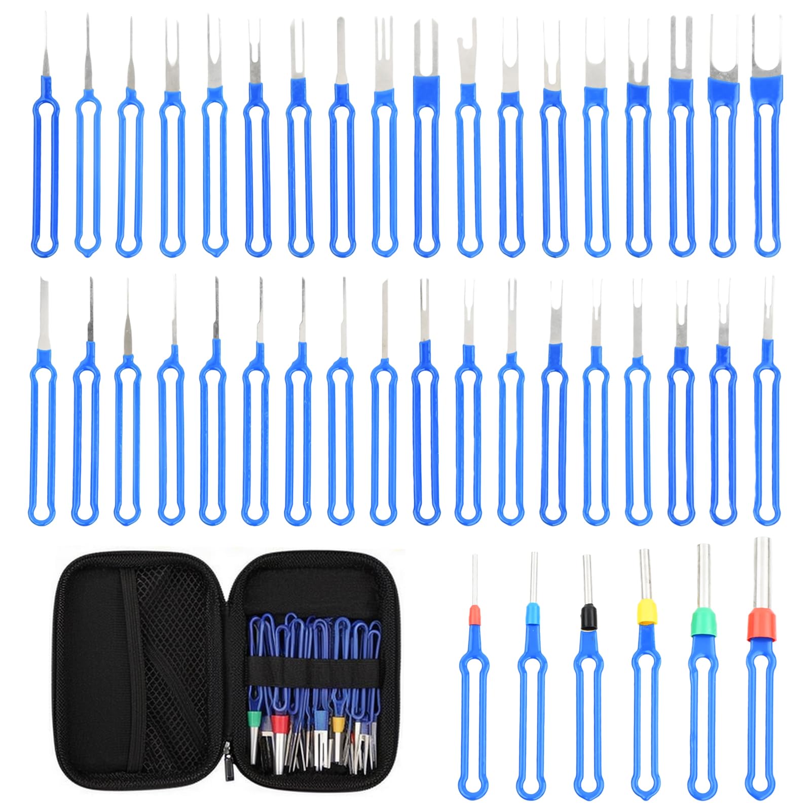 Tibapla 41 Stück Terminal Entfernung Werkzeugsatz Auspinnwerkzeug Kfz Set mit Werkzeugtasche KFZ Kabel Stecker Ausbau Werkzeug Auto Entriegelungswerkzeug für Meisten Anschlussklemmen Tibapla 41 Stück Terminal Entfernung Werkzeugsatz Auspinnwerkzeug Kfz Set mit Werkzeugtasche KFZ Kabel Stecker Ausbau Werkzeug Auto Entriegelungswerkzeug für Meisten Anschlussklemmen von Tibapla