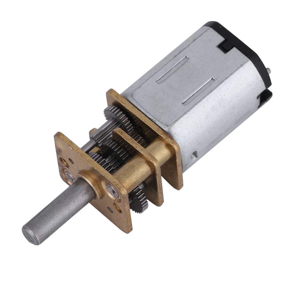 Ticfox N20 Getriebemotor, Mikro Geschwindigkeitsreduzierungsmotor, DC3V 6 V 12 V 150 U/Min Geschwindigkeitsreduzierung Getriebe DC Motor mit Metallgetriebe für RC Auto Robotermodell Ticfox N20 Getriebemotor, Mikro Geschwindigkeitsreduzierungsmotor, DC3V 6 V 12 V 150 U/Min Geschwindigkeitsreduzierung Getriebe DC Motor mit Metallgetriebe für RC Auto Robotermodell von Ticfox