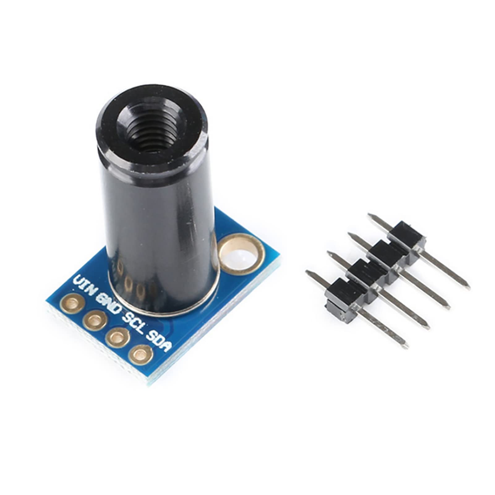 Ticfox Berührungsloses Infrarot Temperatursensormodul, MLX90614-DCI Temperatursensor Hochpräzisions Infrarot Temperatursensormodul Langer Abstand DIY PCB Elektronische Bauelemente Ticfox Berührungsloses Infrarot Temperatursensormodul, MLX90614-DCI Temperatursensor Hochpräzisions Infrarot Temperatursensormodul Langer Abstand DIY PCB Elektronische Bauelemente von Ticfox