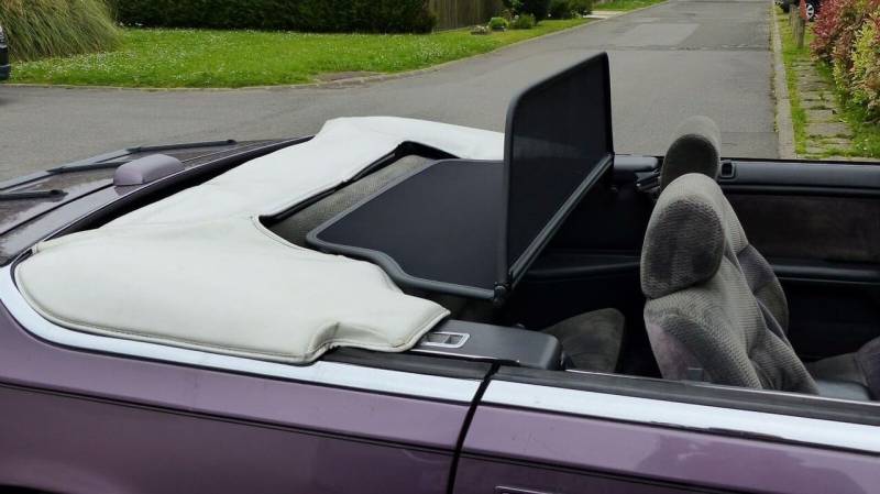 Windschott für Chrysler Le Baron (1986-1996) Klappbar mit Schnellverschluss Windabweiser | Windblocker | Wind Deflector von Tief Tech