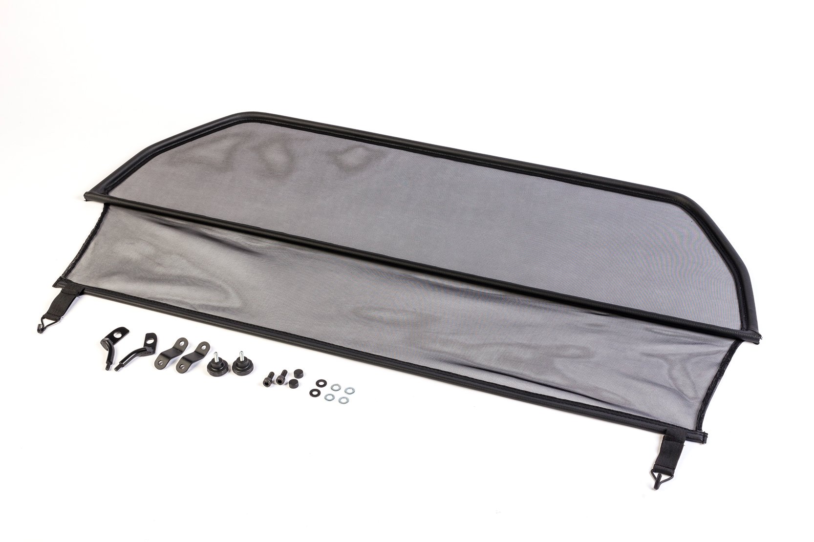 GermanTuningParts Windschott für Jaguar XJS 4s (1991-1996) - Klappbar - Schwarz | Windabweiser | Windblocker | Wind deflector von Tief-TechBV