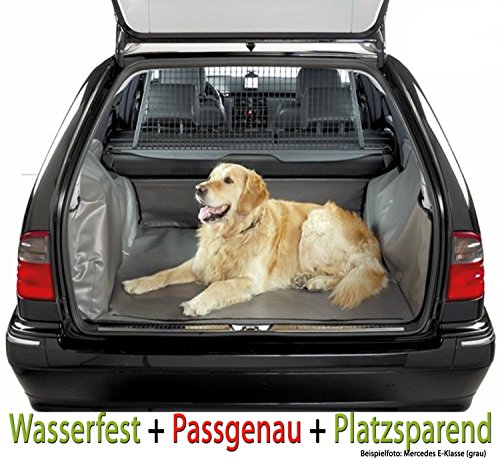 Starliner maßgeschneiderte Kofferraumauskleidung FORD Mondeo Turnier (3. Generation), mit CD und Navi-Boxen, Bj: 2000-2007, Farbe: GRAU (SL04570G) von TierXXL.de