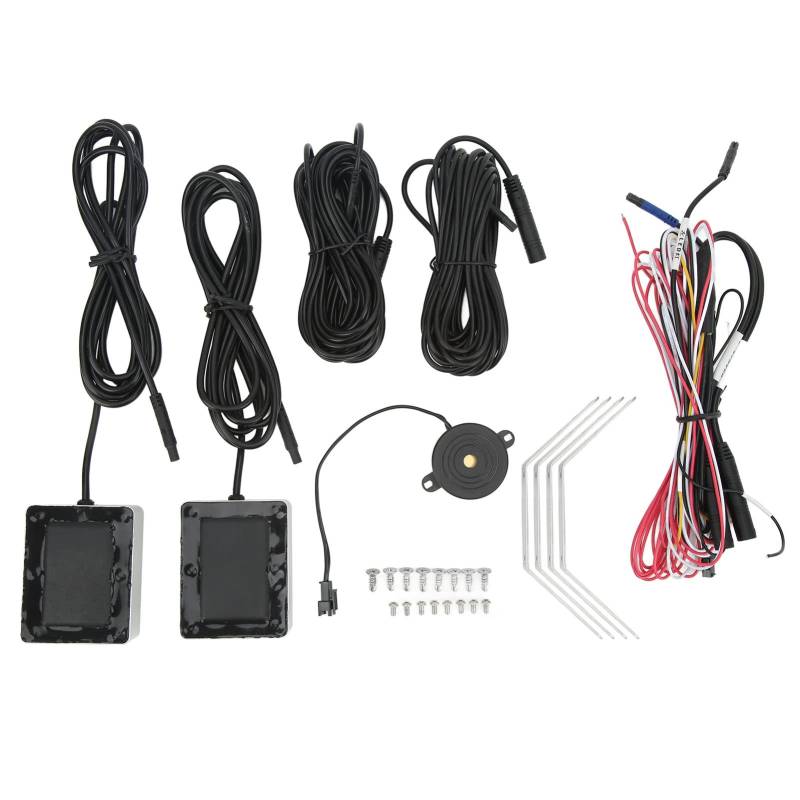 Tihebeyan CAR Blind Spot Detection System, 24 GHz IP67 Water Proof BSD Lane Change Assist Blind Spot Überwachungssystem mit Hörbarem Visuellem Dual Alarm von Tihebeyan