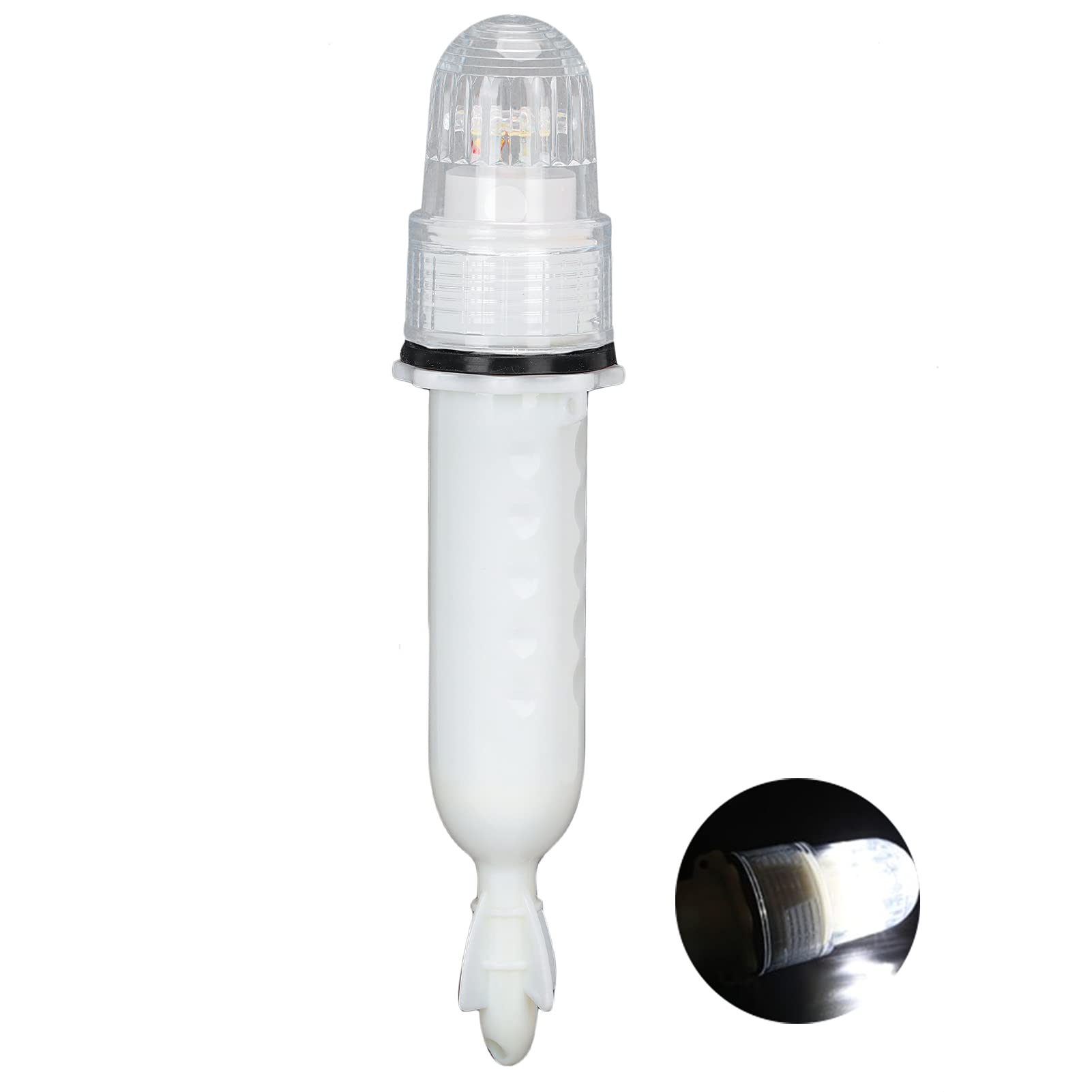 Tiiyee Safety Beacon Light, Emergency Hazard Warning Flashing Light Bar Electronic Visual Distress Signal Kit Bait Lure Lamp Fish Tools Direct Replacement For Kayak Yacht Weiß Tiiyee Safety Beacon Light, Emergency Hazard Warning Flashing Light Bar Electronic Visual Distress Signal Kit Bait Lure Lamp Fish Tools Direct Replacement For Kayak Yacht Weiß von Tiiyee