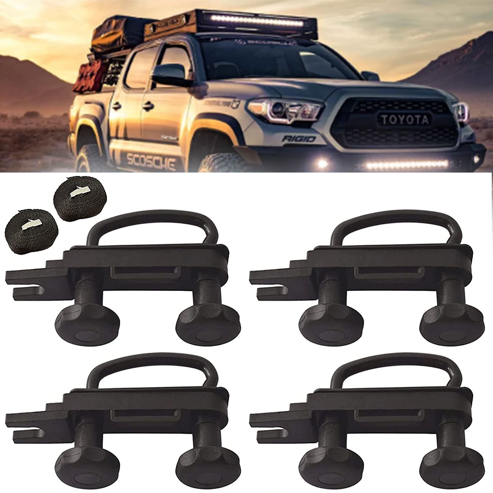 Timisea 4 Satz Dachbox Befestigung U Bügel Universal Auto Van Montage Fitting, U-förmige Bolzenklemme mit 8 robusten Sicherungsmuttern, Montagezubehör für Universal Dachboxenhalterungen Timisea 4 Satz Dachbox Befestigung U Bügel Universal Auto Van Montage Fitting, U-förmige Bolzenklemme mit 8 robusten Sicherungsmuttern, Montagezubehör für Universal Dachboxenhalterungen von Timisea