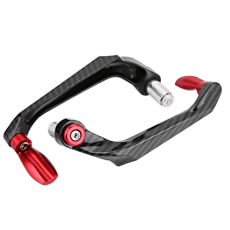 Kupplung Motorrad, Motorrad Lenkerschutz Universal Aluminiumlegierung Motorrad Hebelschutz Bremsschutz Kupplungshebel Handschutz Protector für Roller Elektrischebike Mountainbikes Elektroautos Racing von Tiiyee