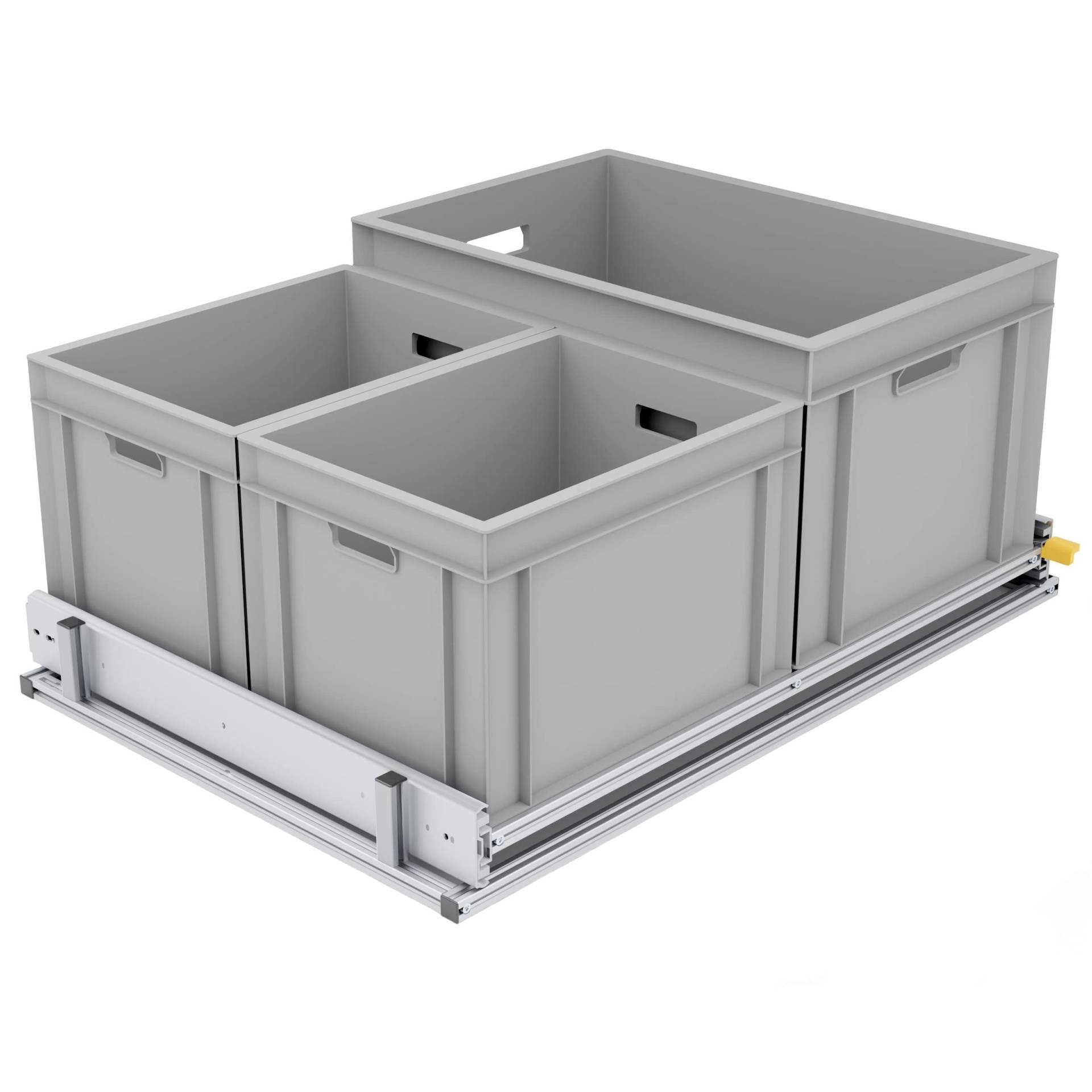Tinobu Heckauszug sehr kurz und breit, Ausbau von Heckgaragen, Kastewagen und Camper (60x80cm, 220kg) von Tinobu