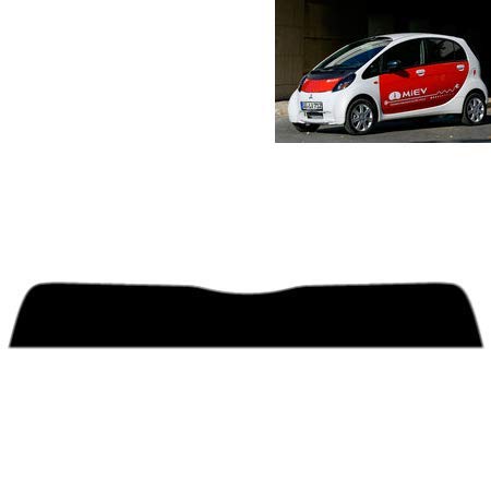 Tintcom.com Sonnenblendstreifen für-Mitsubishi I-Miev 5-Türen 2010-2020 Passgenaue Tönungsfolie (20% Schwarz) von Tintcom.com