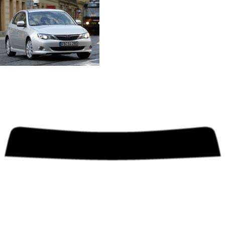 Sonnenblendstreifen für-Subaru Impreza 5-Türen 2007-2011 Passgenaue Tönungsfolie (20% Schwarz) von Tintcom.com