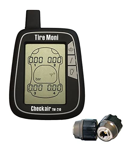 TireMoni Reifendruck Kontrollsystem TM-100-2, 2 Sensoren bis 5,5 Bar von TireMoni