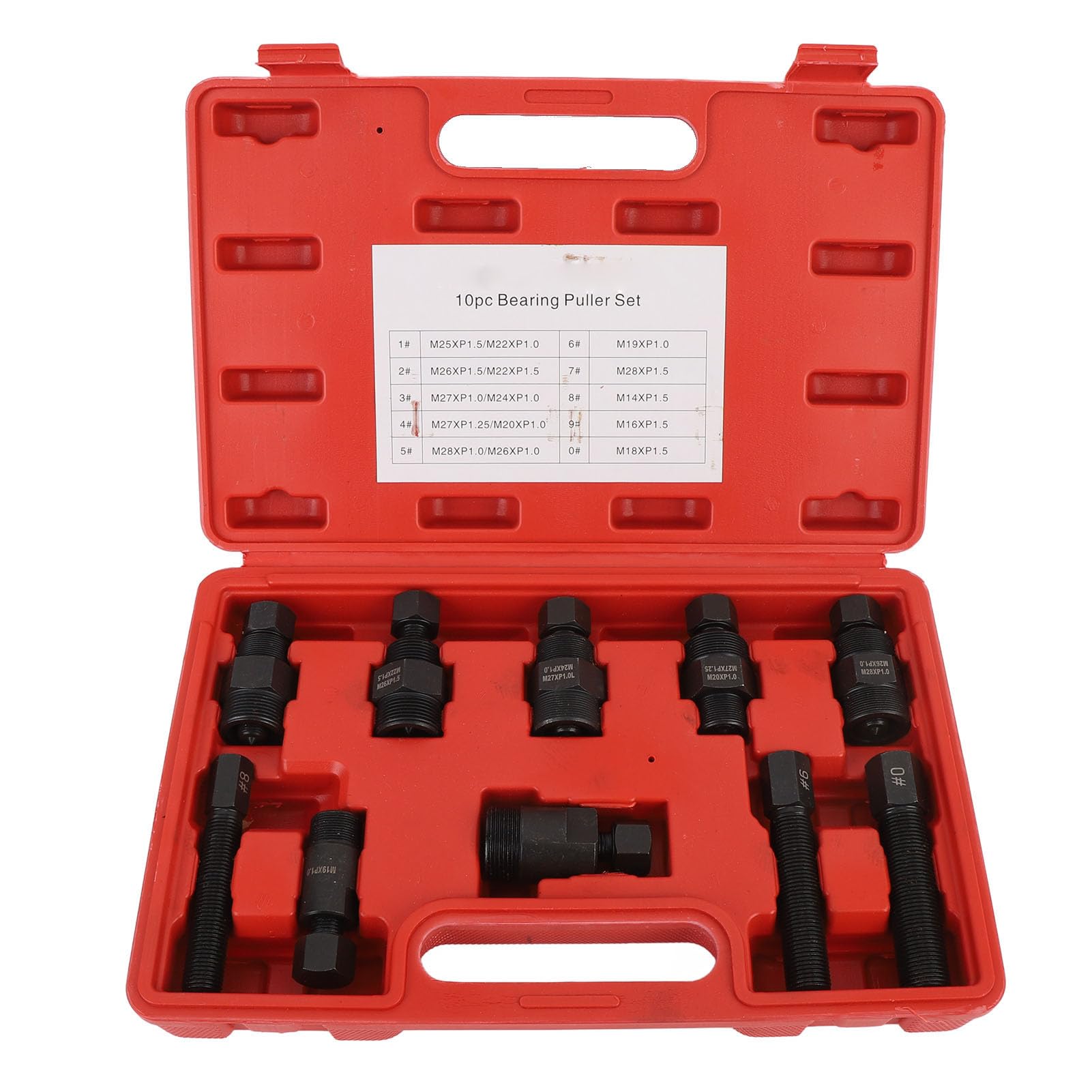Tissting Motorrad Schwungradabzieher, 10 Stück Polradabzieher Polrad Abzieher Satz Set, Kohlenstoffstahl Tragbarer Schwungrad Puller Universelles für Flywheel Puller Motorroller Motorrad Tissting Motorrad Schwungradabzieher, 10 Stück Polradabzieher Polrad Abzieher Satz Set, Kohlenstoffstahl Tragbarer Schwungrad Puller Universelles für Flywheel Puller Motorroller Motorrad von Tissting