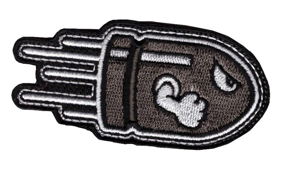 Titan One Europe - Angry Bullet Patch Wütende Kugel Aufnäher Aufbügler von Titan One Europe