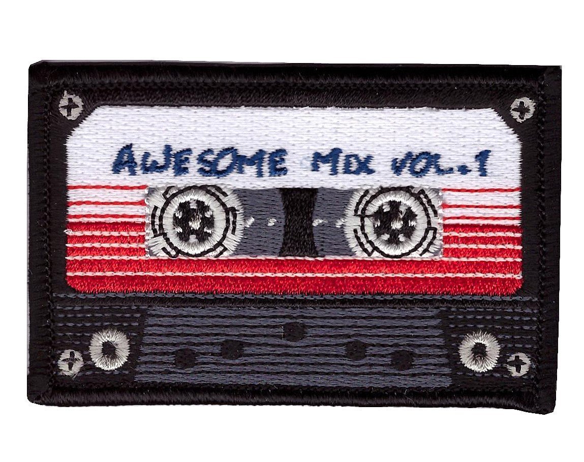 Titan One Europe - Awesome Mix Tape Retro Musikkassette Aufnäher Aufbügler Titan One Europe - Awesome Mix Tape Retro Musikkassette Aufnäher Aufbügler von Titan One Europe