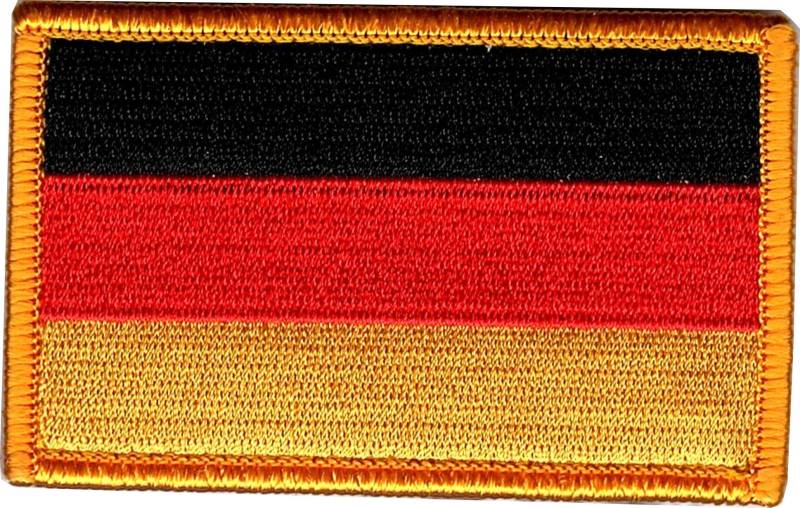 Titan One Europe - Deutsche Flagge Aufnäher Aufbügler German Flag von Titan One Europe