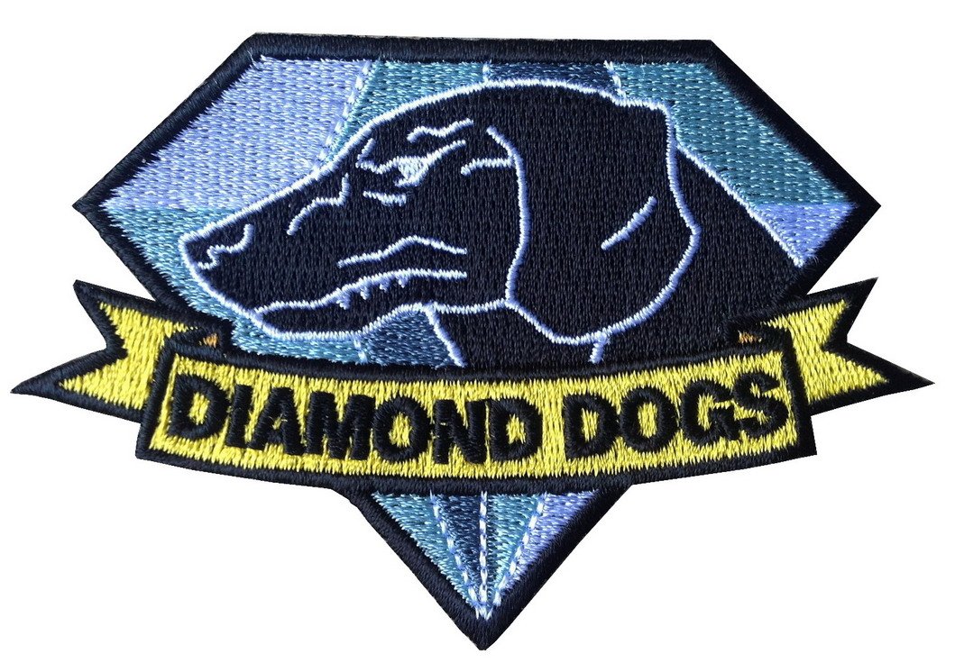 Titan One Europe - Diamond Dogs MGS Patch Iron On Aufnäher Aufbügler Patch Titan One Europe - Diamond Dogs MGS Patch Iron On Aufnäher Aufbügler Patch von Titan One Europe
