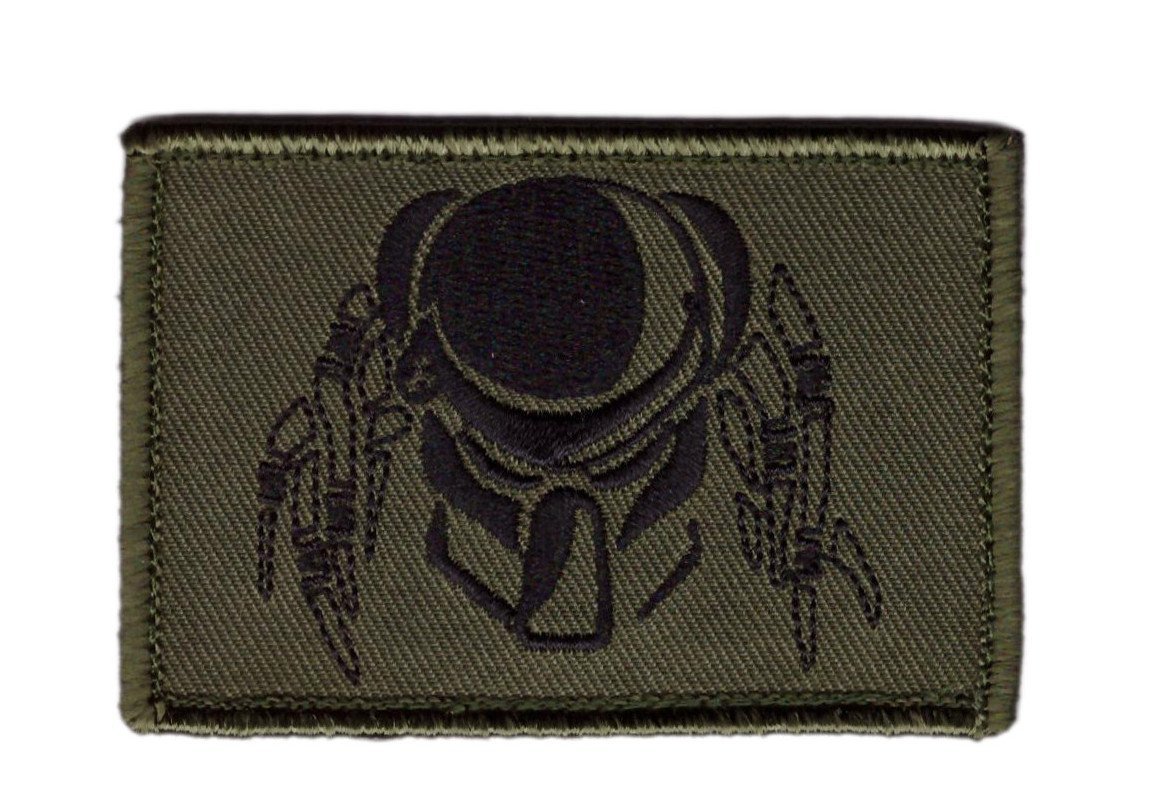 Titan One Europe - Tactical Predator Camo Green Operator Morale Gear Patch Raubtier Alien Taktisch Klettband Aufnäher von Titan One Europe