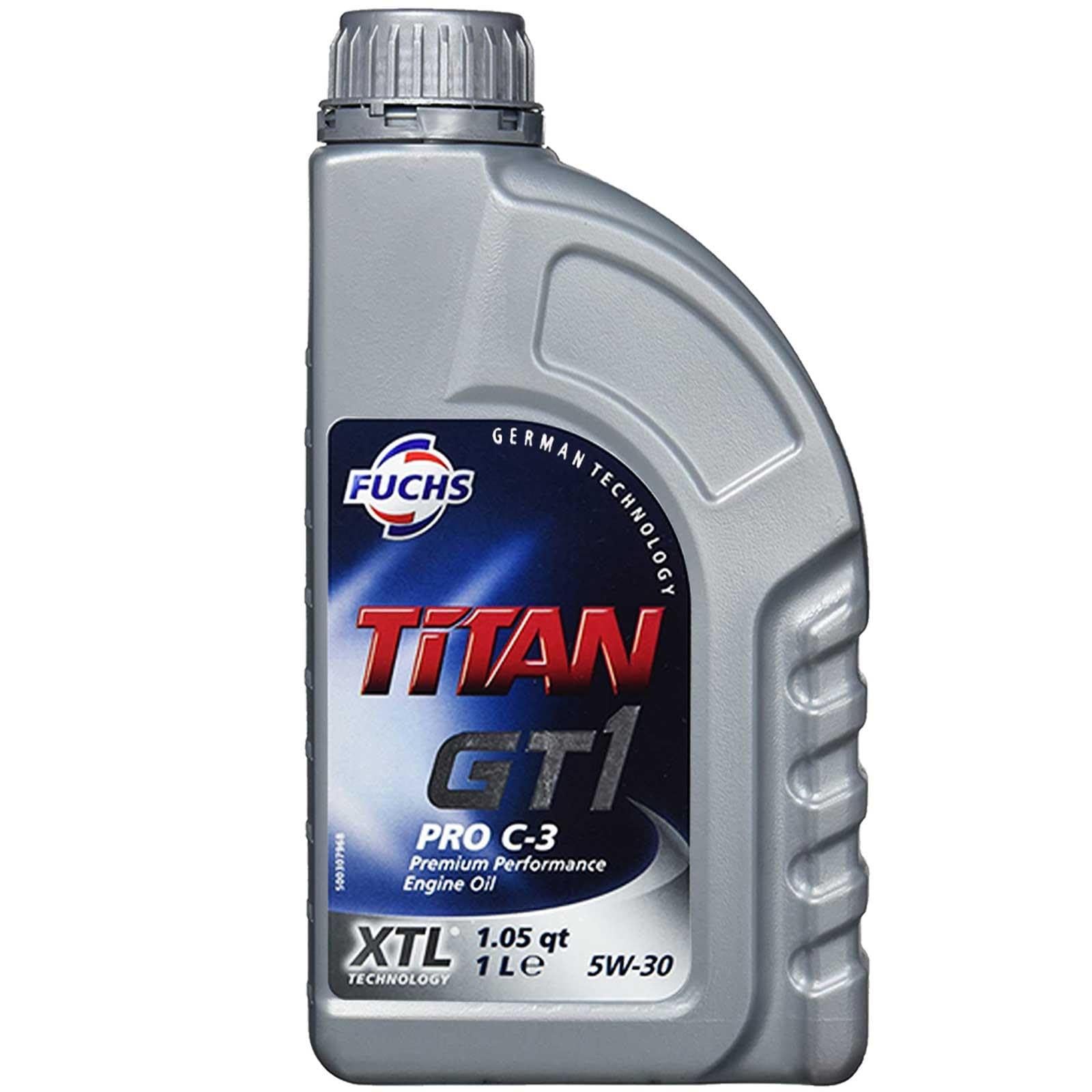 Fuchs Titan Motoröl Auto GT1 PRO C-3 5W-30 1 Liter Fuchs Titan Motoröl Auto GT1 PRO C-3 5W-30 1 Liter von Lupsty