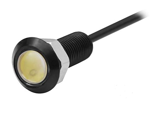 A-Serie LED Beleuchtung Einbau 12V Aluminium Stufenbeleuchtung Nachtlicht Leuchte KFZ kalt-weiß von Tivendis