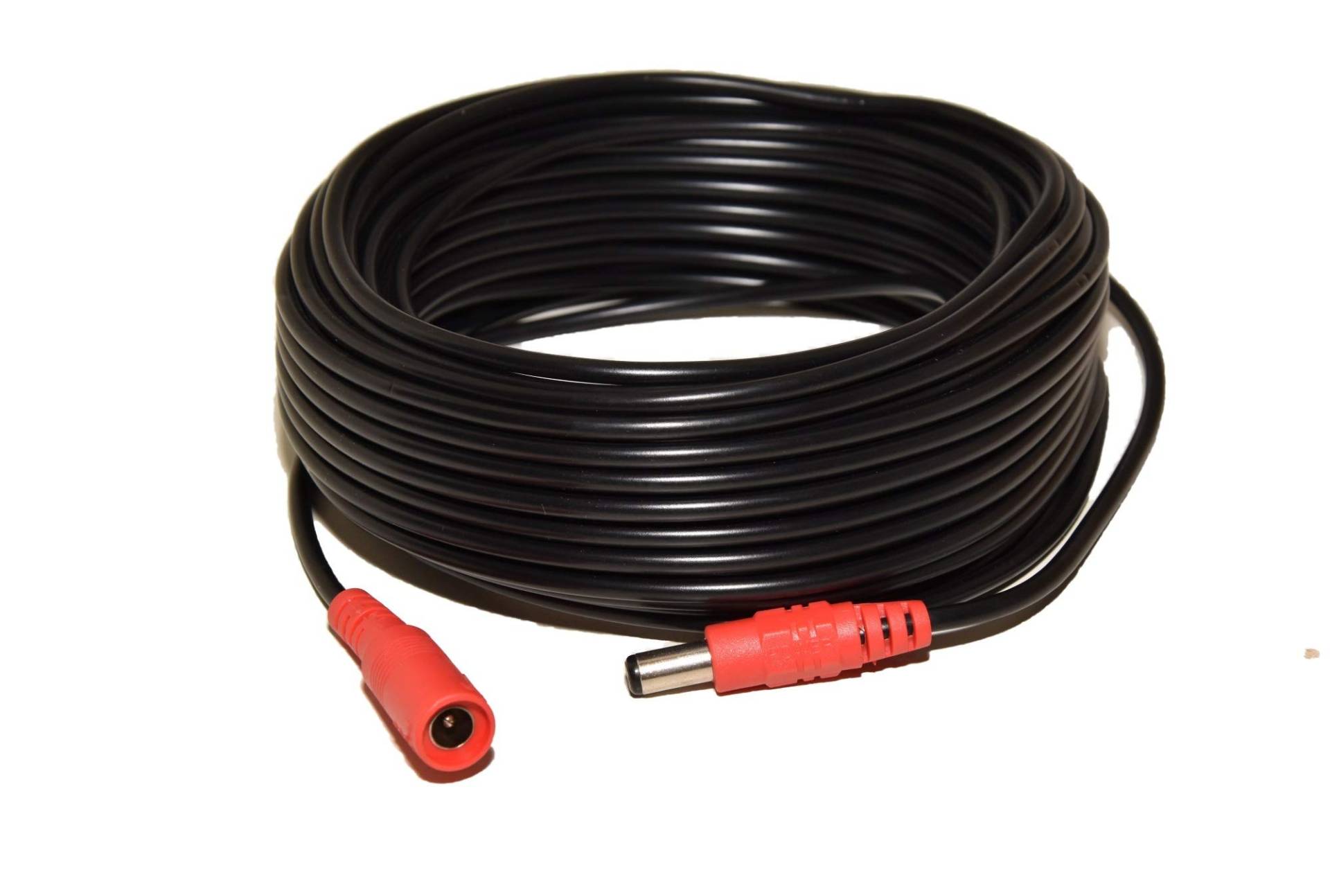DC Netzteil Verlängerungskabel 5.5x2.1mm 12V Anschlusskabel Gleichstrom 20m DC Netzteil Verlängerungskabel 5.5x2.1mm 12V Anschlusskabel Gleichstrom 20m von Tivendis