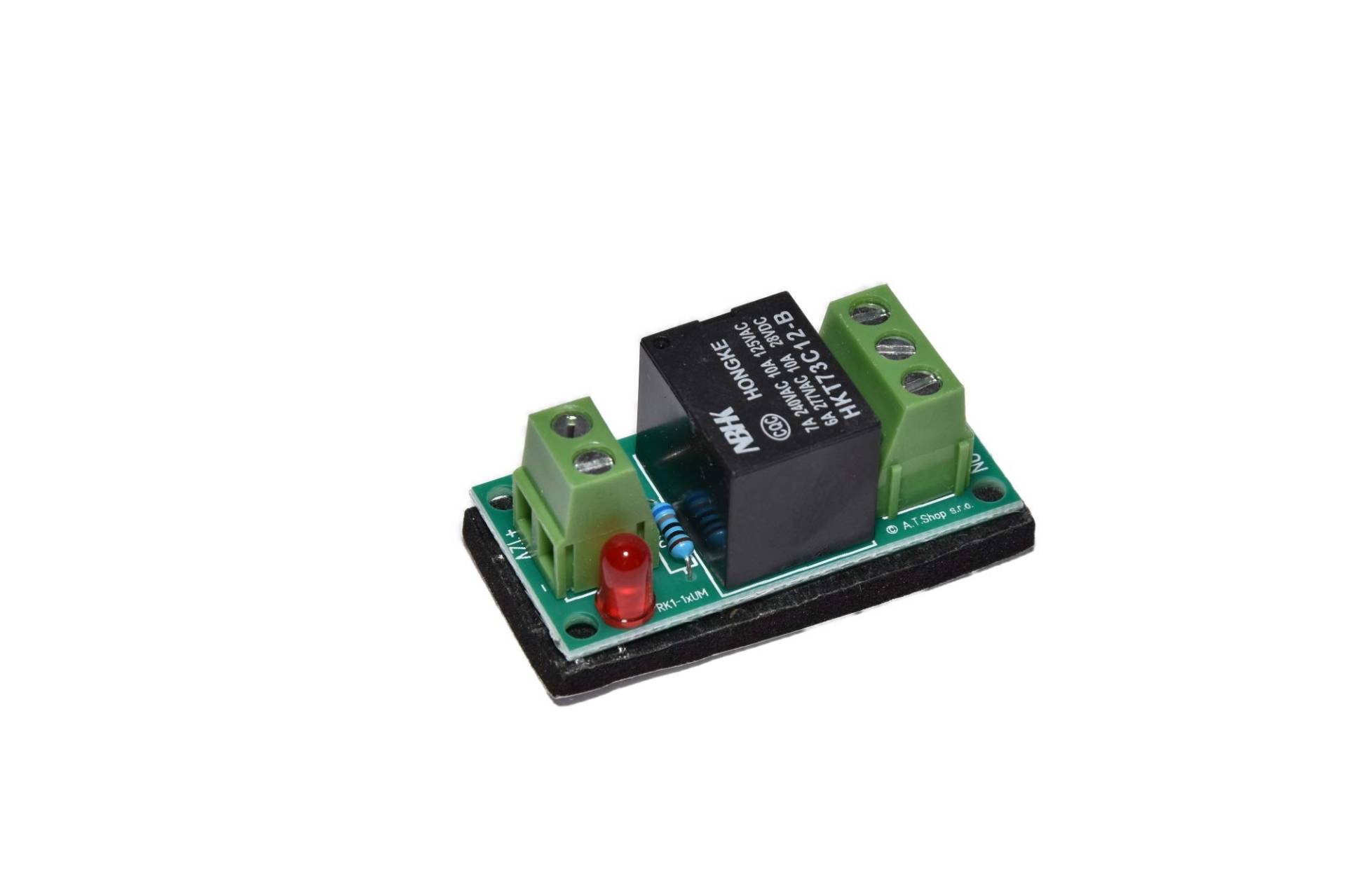 Relaiskarte Relaisplatine mit Kontrollleuchte 1x UM 12 V/ 10A Relaiskarte Relaisplatine mit Kontrollleuchte 1x UM 12 V/ 10A von Tivendis