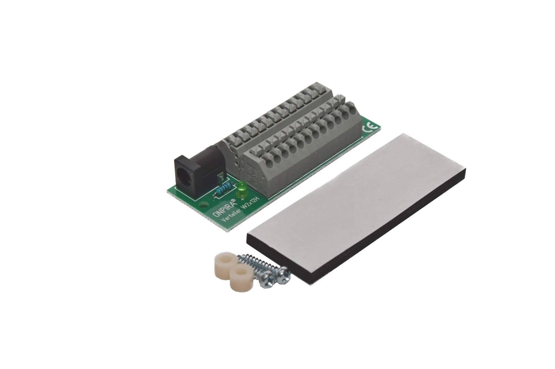 W2x12H Stromverteiler mit 5,5x2,1mm Hohlstecker Schraubklemme Modellbau 8A AC/DC W2x12H Stromverteiler mit 5,5x2,1mm Hohlstecker Schraubklemme Modellbau 8A AC/DC von Tivendis