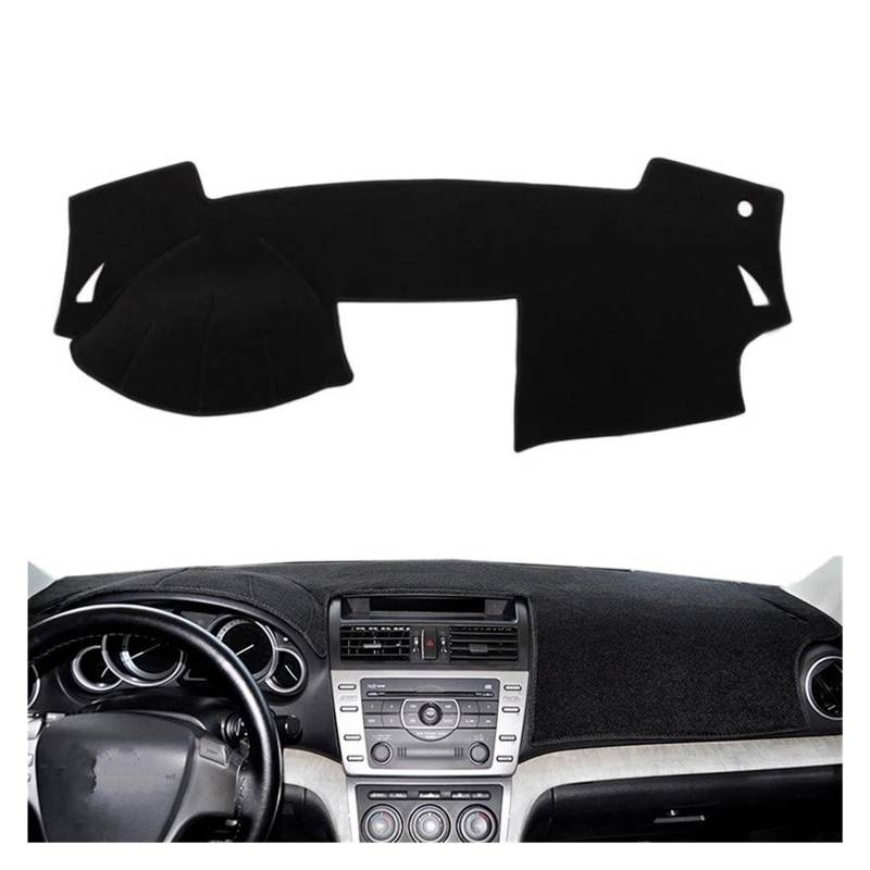 Armaturenbrett-Matte Für Mazda 6 2009 2010 2011 2012 LHD Dashboard-Dash Mat DashMat Anti-Sonne Dash Pad Sonnenschutz Abdeckung Teppich Armaturenbrettmatte von TjOta