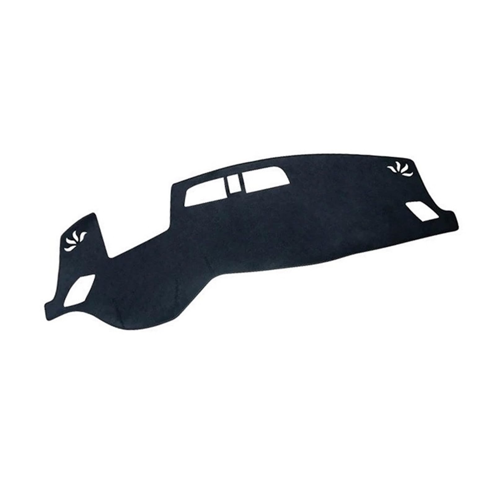 Armaturenbrett-Matte Für Mitsubishi Für Outlander 4 Für GM GN Für PHEV 2022 2023 2024 Auto Dashboard Abdeckungen Vermeiden Licht Pad Sonnenschutz Teppiche Matte Armaturenbrettmatte(B Black) von TjOta